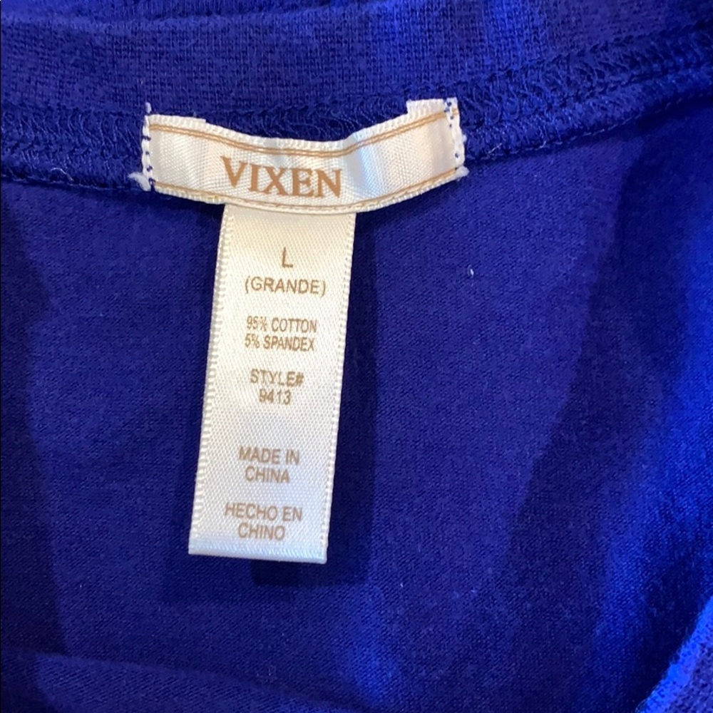 Shades of Blue Cotton Long Sleeve Tees Body Shirt - Picture 5 of 8